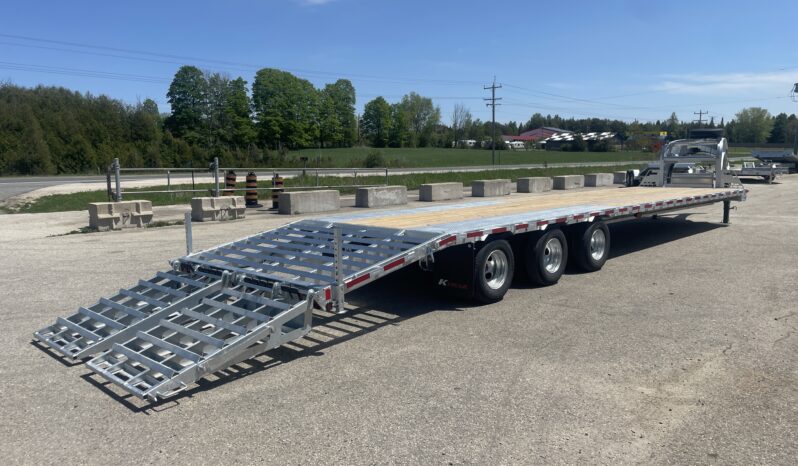 
								2026 K-Trail 35 5ft Beavertail Gooseneck Flatbed 35,250lbs full									