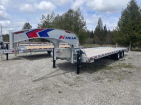 2026 K-Trail 25+5ft Beavertail Gooseneck Flatbed 23,075lbs