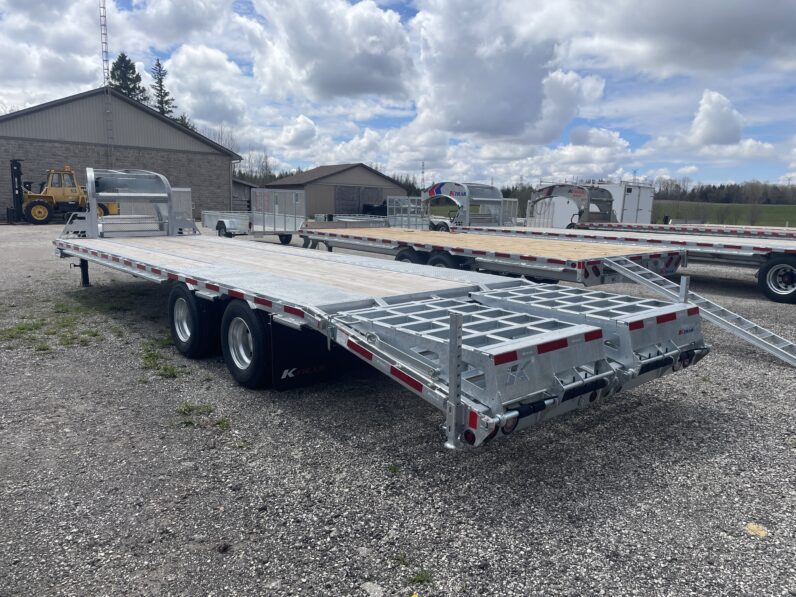 
								2026 K-Trail 25+5ft Beavertail Gooseneck Flatbed 23,075lbs full									