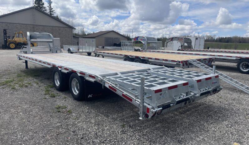 
								2026 K-Trail 25+5ft Beavertail Gooseneck Flatbed 23,075lbs full									