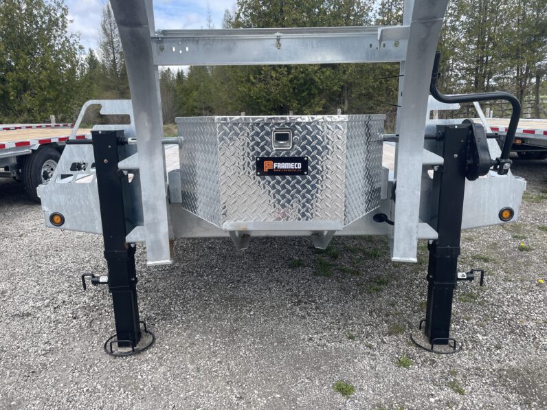 
								2026 K-Trail 25+5ft Beavertail Gooseneck Flatbed 23,075lbs full									