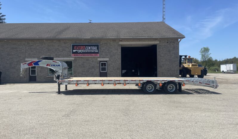 
								2026 K-Trail 25+5ft Beavertail Gooseneck Flatbed 28,075lbs full									