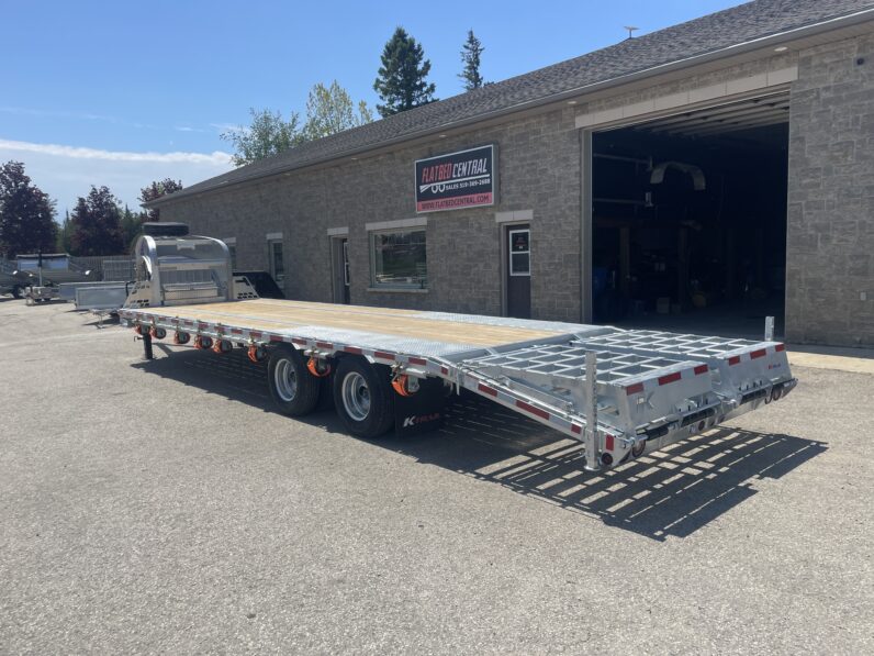 
								2026 K-Trail 25+5ft Beavertail Gooseneck Flatbed 28,075lbs full									