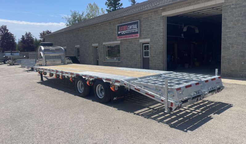
								2026 K-Trail 25+5ft Beavertail Gooseneck Flatbed 28,075lbs full									