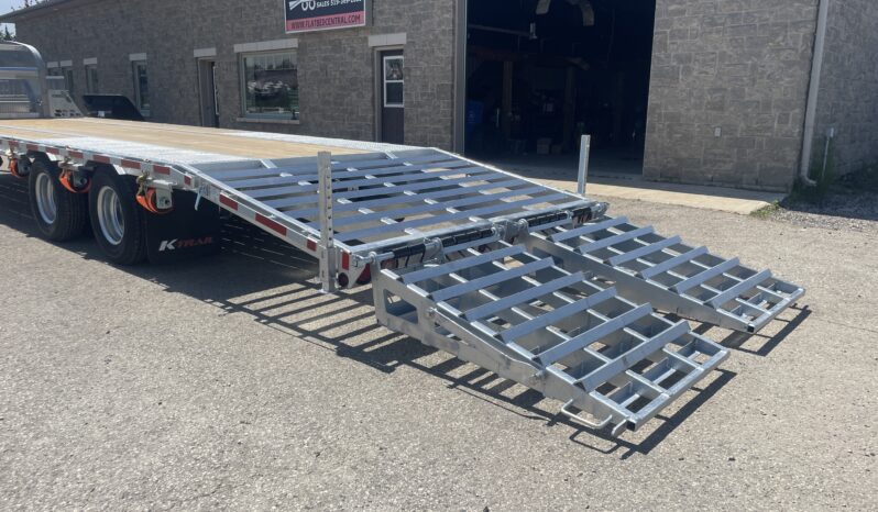 
								2026 K-Trail 25+5ft Beavertail Gooseneck Flatbed 28,075lbs full									