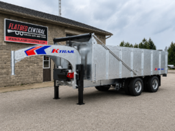 2027 K-Trail 8x16ft Gooseneck Dump Trailer 32,500lbs