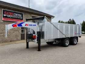 2027 K-Trail 8x16ft Gooseneck Dump Trailer 32,500lbs