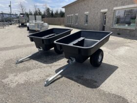 2026 One-Sixteen 48″ x 60″ Plastic Tub Utility Trailer 1,250lbs