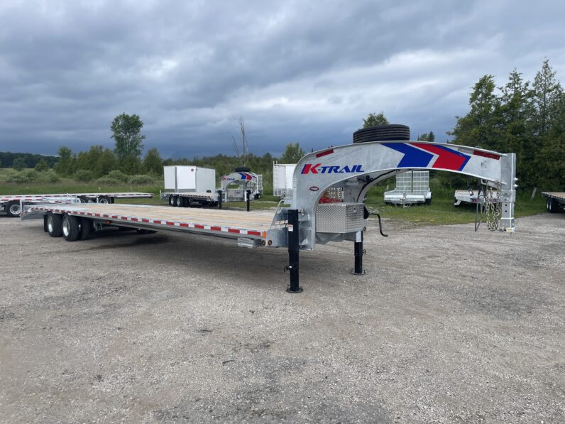 
								2027 K-Trail 35+5ft Gooseneck Flatbed 35,250lbs full									