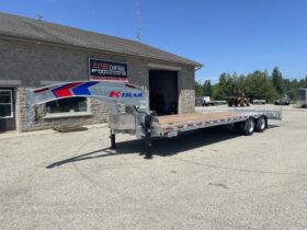 2026 K-Trail 25+5ft Beavertail Gooseneck Flatbed 35,250lbs