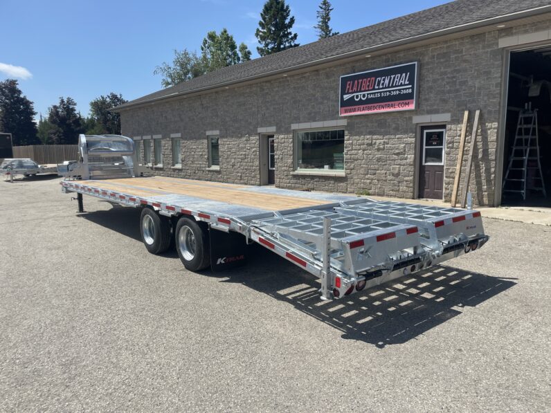
								2026 K-Trail 25+5ft Beavertail Gooseneck Flatbed 35,250lbs full									
