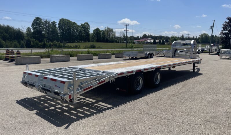 
								2026 K-Trail 25+5ft Beavertail Gooseneck Flatbed 35,250lbs full									
