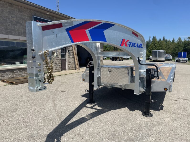 
								2026 K-Trail 25+5ft Beavertail Gooseneck Flatbed 35,250lbs full									