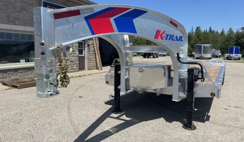 
								2026 K-Trail 25+5ft Beavertail Gooseneck Flatbed 35,250lbs full									