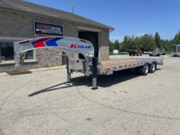 2027 K-Trail 20+5ft Beavertail Gooseneck Flatbed 40,000lbs