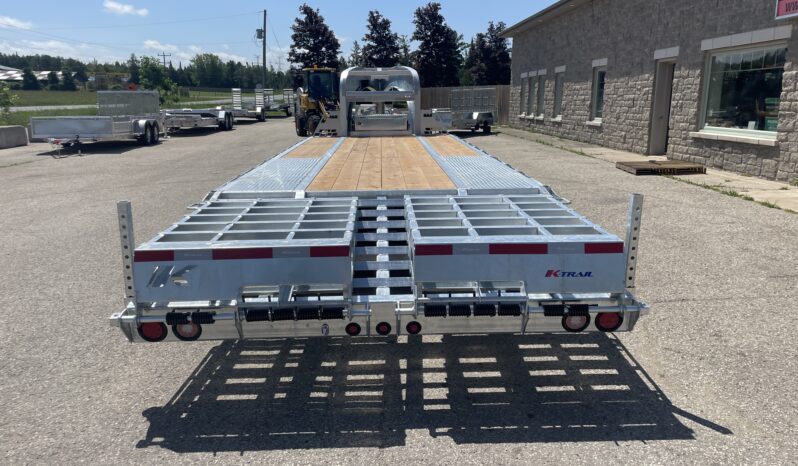 
								2027 K-Trail 20+5ft Beavertail Gooseneck Flatbed 40,000lbs full									