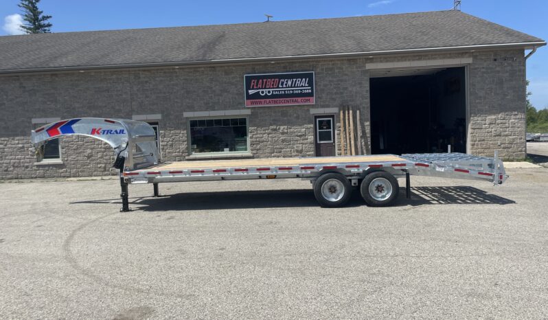 
								2025 K-Trail 20+5ft Beavertail Gooseneck Flatbed 23,325lbs full									