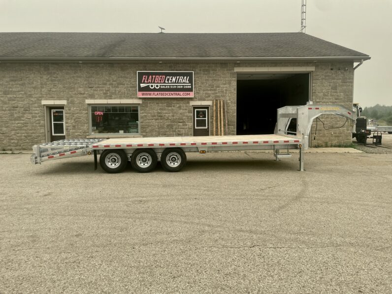 
								2027 One-Sixteen 20+5ft Beavertail Gooseneck Flatbed 21,000lbs full									
