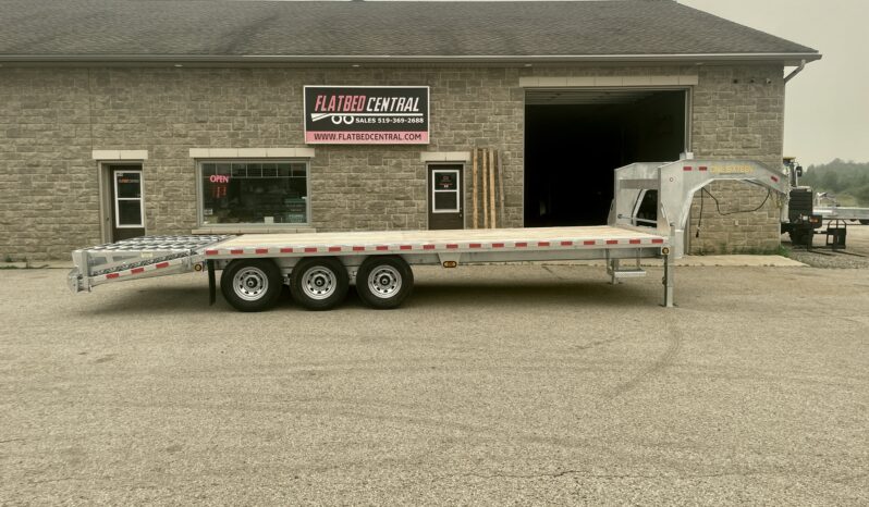 
								2027 One-Sixteen 20+5ft Beavertail Gooseneck Flatbed 21,000lbs full									
