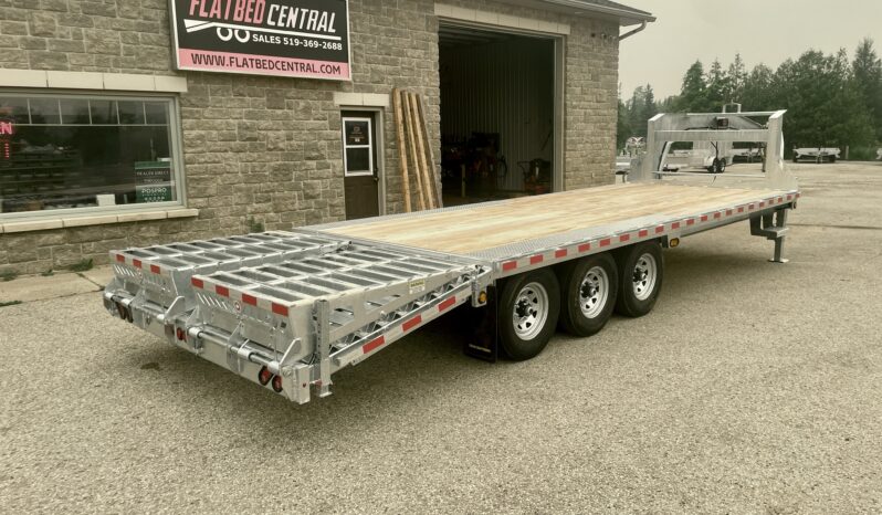 
								2027 One-Sixteen 20+5ft Beavertail Gooseneck Flatbed 21,000lbs full									
