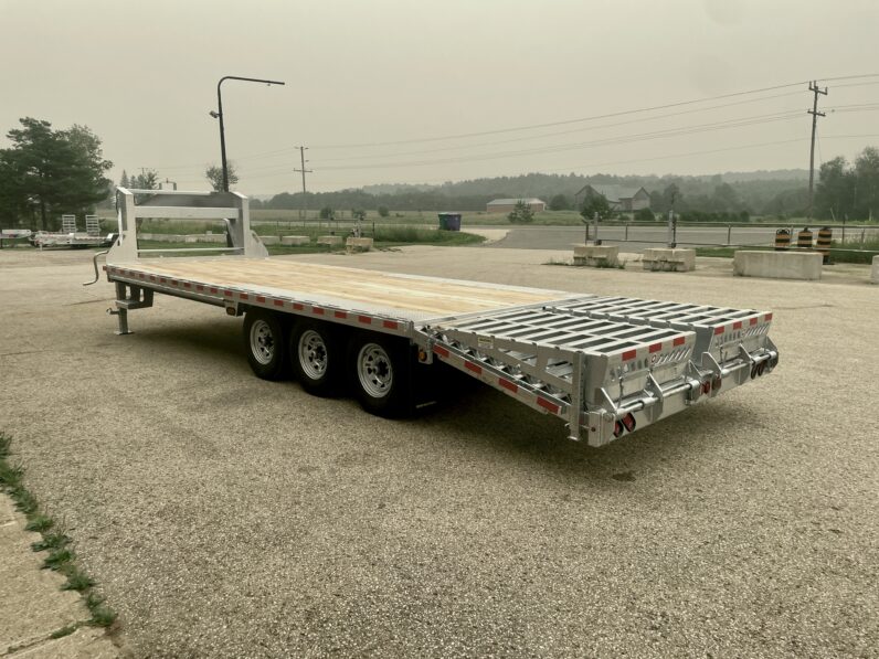 
								2027 One-Sixteen 20+5ft Beavertail Gooseneck Flatbed 21,000lbs full									