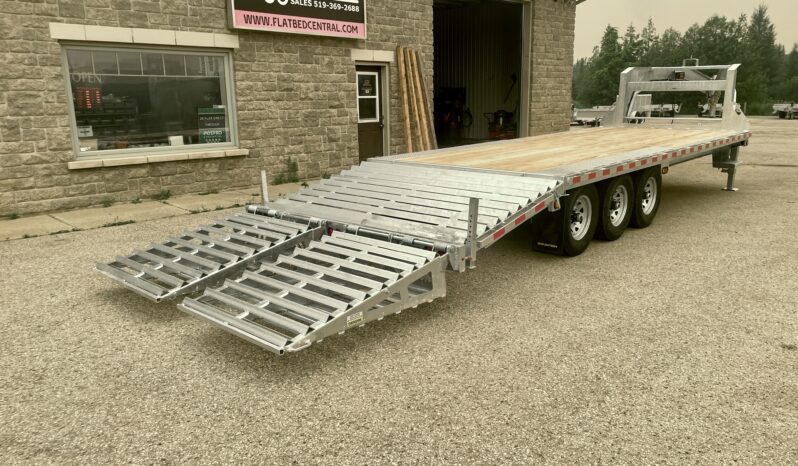 
								2027 One-Sixteen 20+5ft Beavertail Gooseneck Flatbed 21,000lbs full									