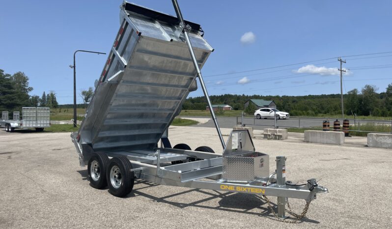 
								2027 One-Sixteen 82”x12ft Dump Trailer 14,000lbs full									