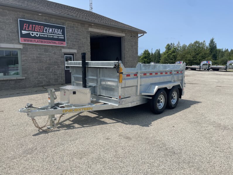 
								2027 One-Sixteen 82”x12ft Dump Trailer 14,000lbs full									