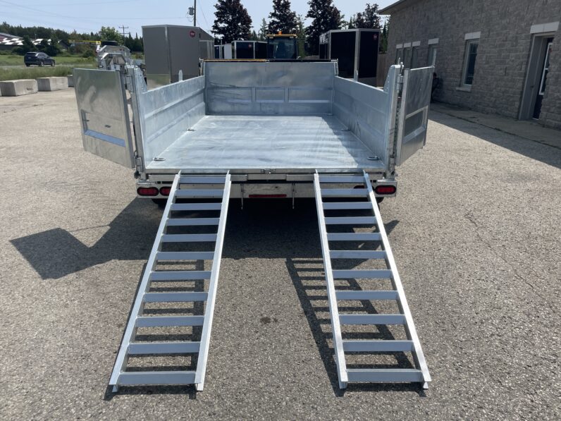 
								2027 One-Sixteen 82”x12ft Dump Trailer 14,000lbs full									