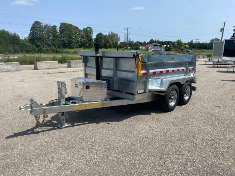 
								2027 One-Sixteen 6x10ft Dump Trailer 10,420lbs full									