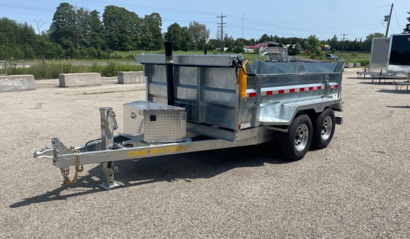 
								2027 One-Sixteen 6x10ft Dump Trailer 10,420lbs full									