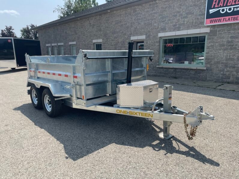 
								2027 One-Sixteen 6x10ft Dump Trailer 10,420lbs full									