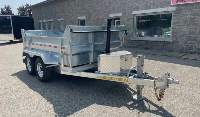 
								2027 One-Sixteen 6x10ft Dump Trailer 10,420lbs full									