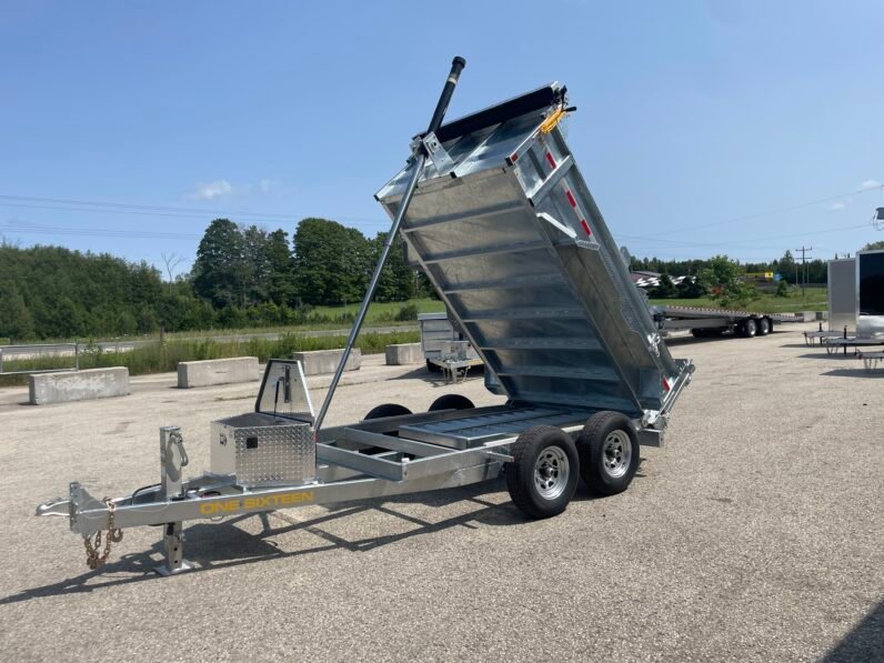 
								2027 One-Sixteen 6x10ft Dump Trailer 10,420lbs full									