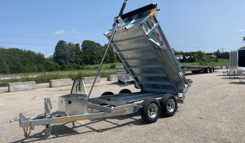 
								2027 One-Sixteen 6x10ft Dump Trailer 10,420lbs full									