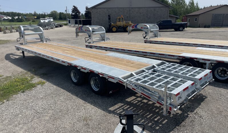 
								2027 K-Trail 30+5ft Beavertail Gooseneck Flatbed 35,250lbs full									