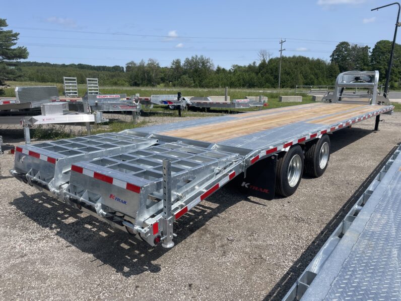
								2027 K-Trail 30+5ft Beavertail Gooseneck Flatbed 35,250lbs full									