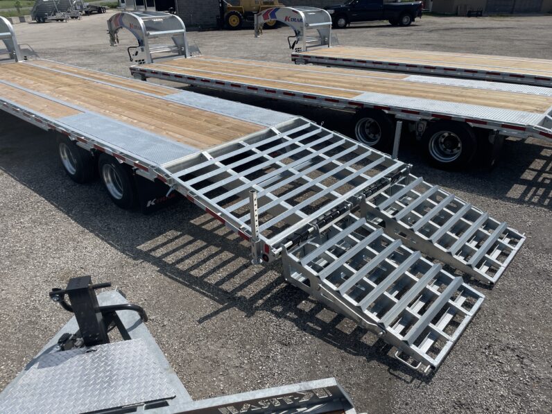 
								2027 K-Trail 30+5ft Beavertail Gooseneck Flatbed 35,250lbs full									