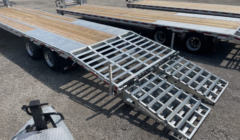 
								2027 K-Trail 30+5ft Beavertail Gooseneck Flatbed 35,250lbs full									