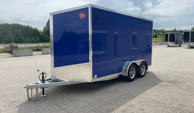 
								2027 Rocklyn Trailers 7x14ft Enclosed Trailer 7,000lbs full									