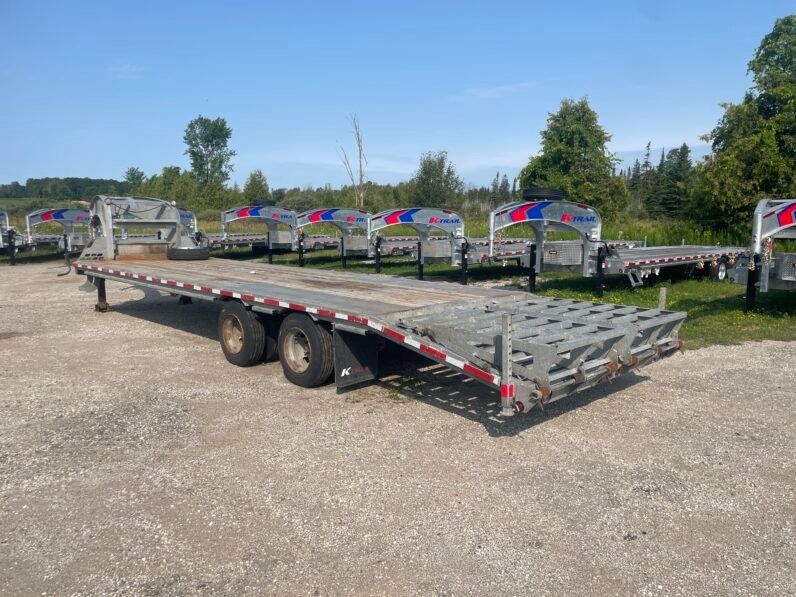 
								2022 K-Trail 25+5ft Beavertail Gooseneck Flatbed 34,000lbs full									