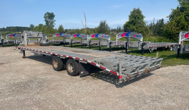 
								2022 K-Trail 25+5ft Beavertail Gooseneck Flatbed 34,000lbs full									