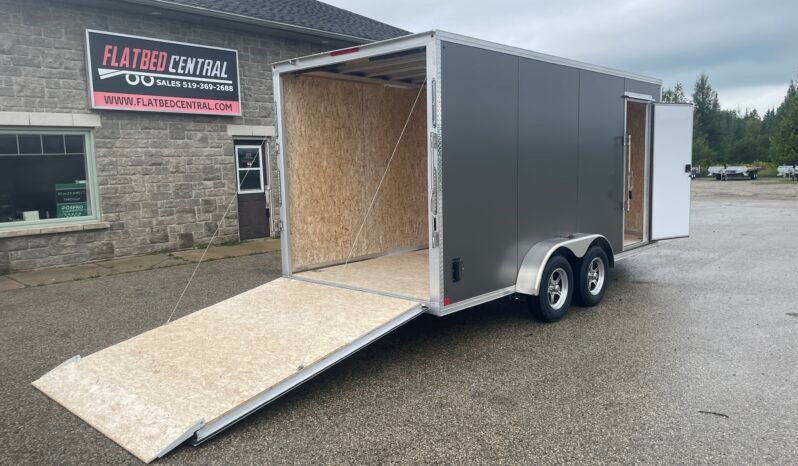 
								2027 Rocklyn Trailers 7x16ft Enclosed Trailer 7,000lbs full									