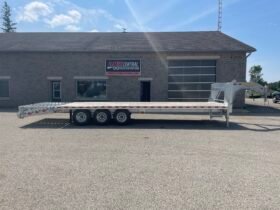 2027 One-Sixteen 24 5ft Beavertail Gooseneck Flatbed 25,000lbs