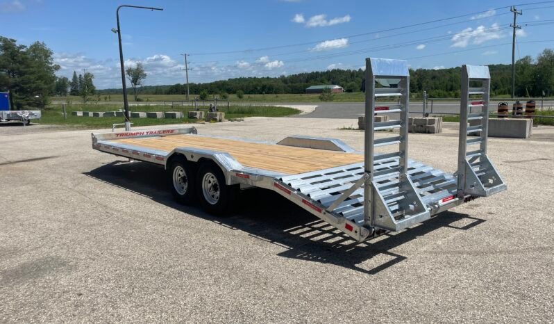 
								2027 Triumph Trailers 20 4ft Beavertail Car/Equipment Trailer 14,000lbs full									