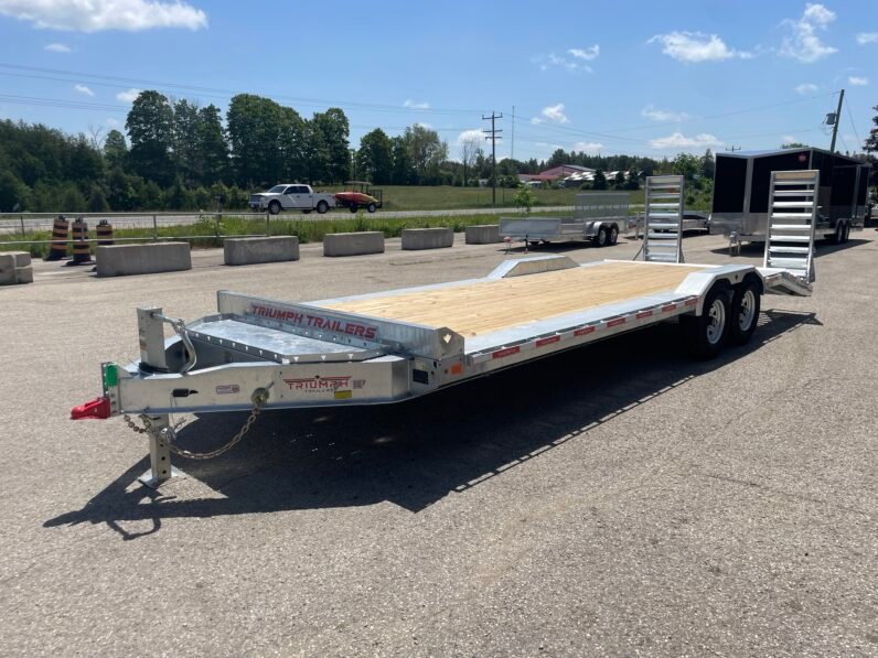 
								2027 Triumph Trailers 20 4ft Beavertail Car/Equipment Trailer 14,000lbs full									