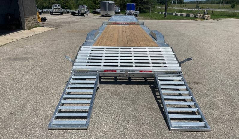 
								2027 Triumph Trailers 20 4ft Beavertail Car/Equipment Trailer 14,000lbs full									