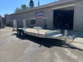 2027 One-Sixteen 82”x18+2ft Beavertail Car/Equipment Trailer 14,000lbs