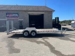 2027 One-Sixteen 82”x18+2ft Beavertail Car/Equipment Trailer 14,000lbs
