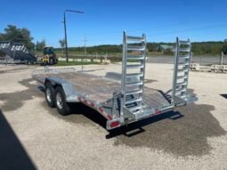 2027 One-Sixteen 82”x18+2ft Beavertail Car/Equipment Trailer 14,000lbs